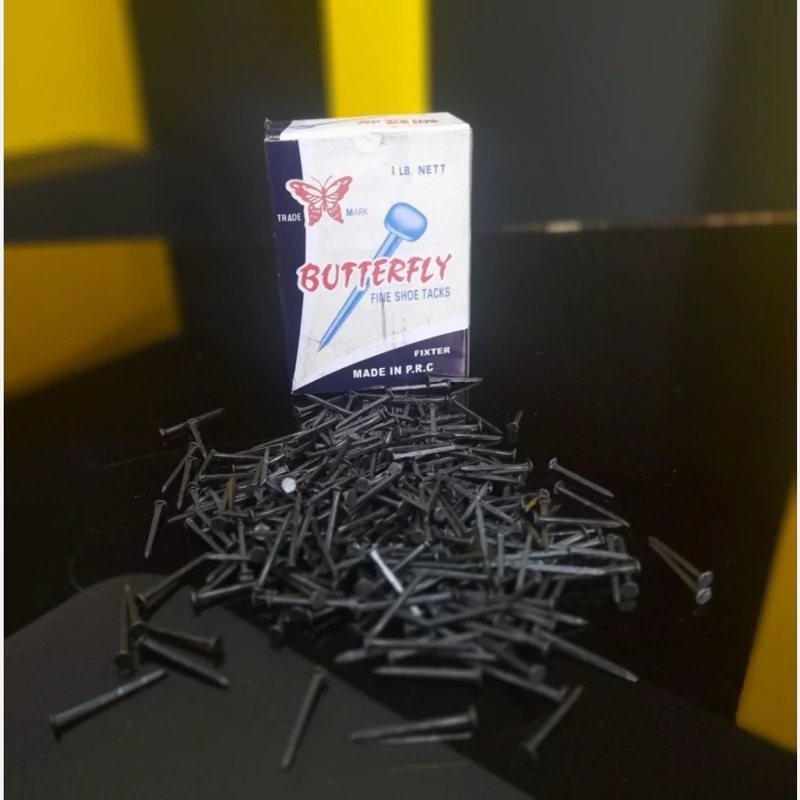 بسته 400گرمی میخ سیاه و بنفش معروف به میخ کفاشی محصول فروشگاه وهاب زاده