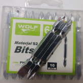 سر پیچ گوشتی شرکت wolf در بسته های دو عددی محصول فروشگاه وهاب زاده